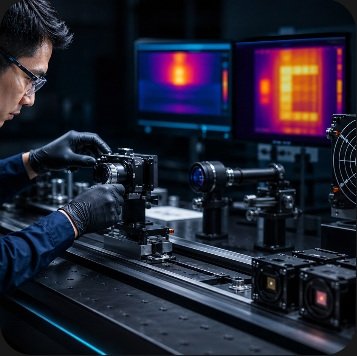 Optical quality calibration scene